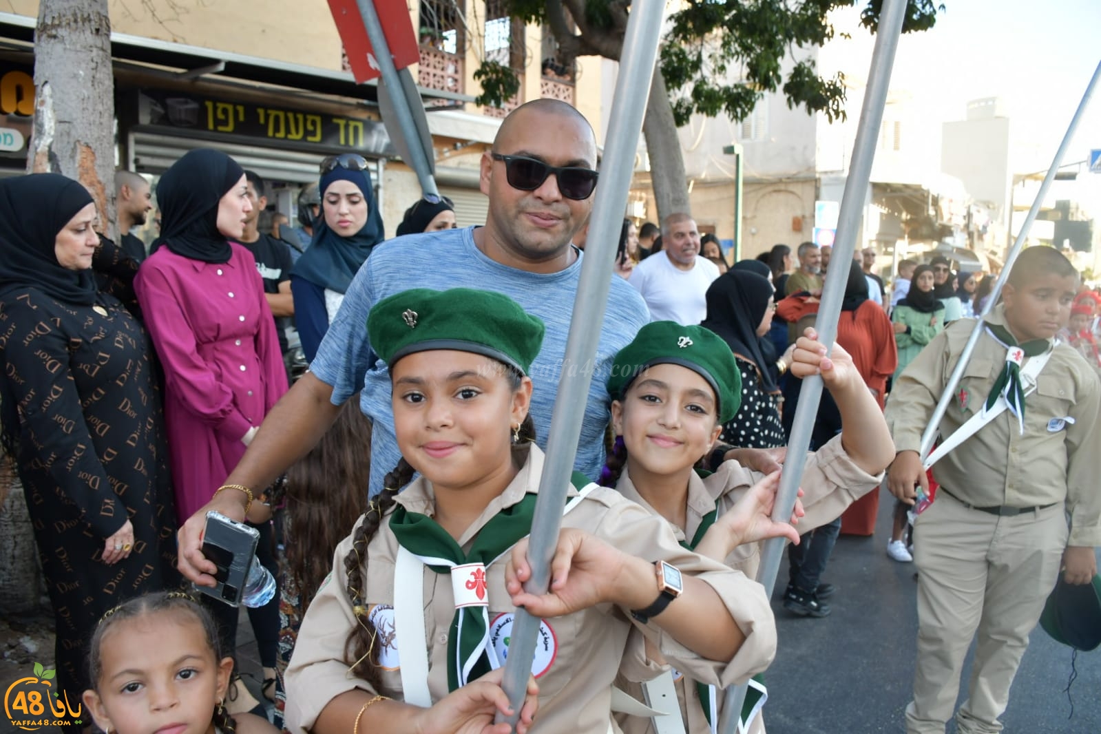 يافا: كشاف النادي الاسلامي يُنظم استعراضاً كشفياً بمناسبة العيد 